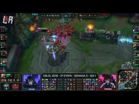 Virada da CNB contra a PAIN (CBLoL 2016 - 2ª Etapa: CNB x PAIN)