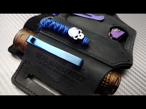 REAL MAN LEATHER EDC CARRY REVIEW