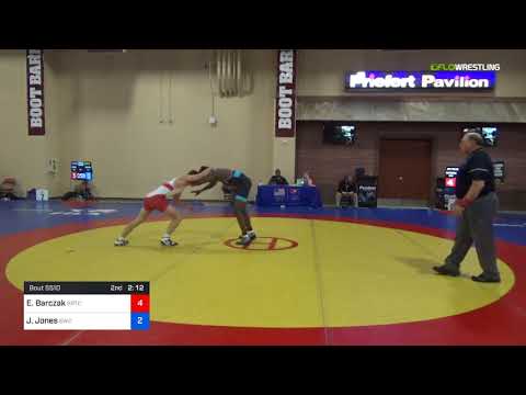 2018 Marine Corps US Open/UWW Junior Freestyle 70 Con 16 #1 - Evan Barczak (PRTC) Vs. Joshua Jones
