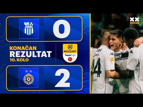 MBSLS 2025/26 - 10.Kolo: OFK BEOGRAD – PARTIZAN 0:2 (0:1)