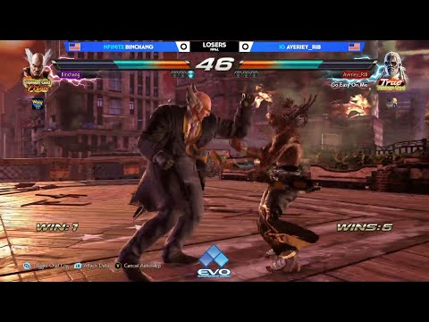 Tekken 7: NFINITE Binchang vs. IG Averiey_RiB - Losers Finals - EVO 2021 Online NA