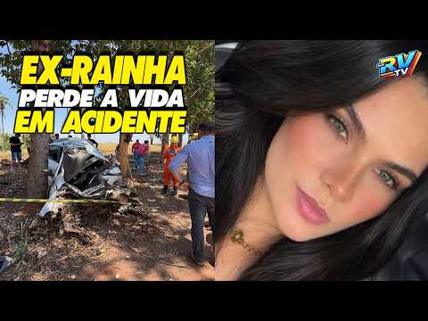 Ex-rainha da Festa do Peão de Santa Rosa de Goiás MORRE e filha fica ferida em acidente na GO-426