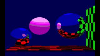 Ray-laced CoCo 3 Demo for the TRS-80 CoCo