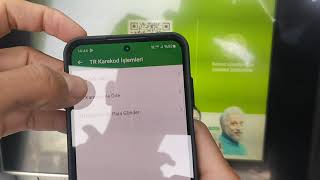 Atm'den TR Karekod ile para çekme nasıl yapılır, Garanti bankası QR kodu ile par
