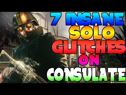 7 INSANE SOLO GLITCH ON CONSULATE - INVINCIBLE (Rainbow Six Siege) (AFTER PATCH)