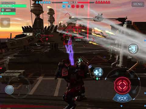 Using only Galahad war robots test server