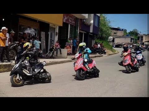 🏁Categoría SCOOTER y AX 100c.c. Valida departamental Tangua - Nariño.🔥MOTO VELOCIDAD COLOMBIA 2010.