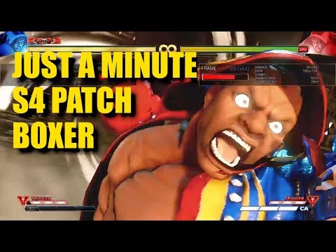 Just A Minute - SFV Season 4 - Boxer