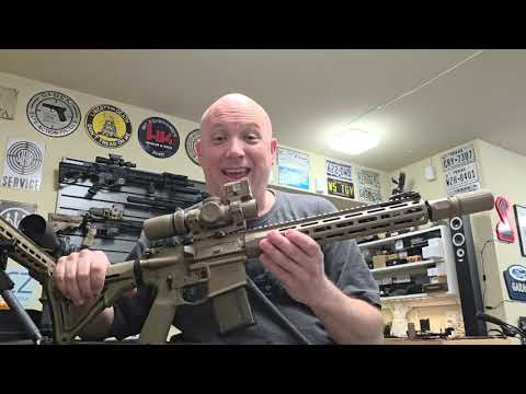 TGV² First Impressions: Knight's Armament KS-1, 5.56 QDC MCQ-PRT Suppressor \u0026 LMT L129A2 UK Rifle