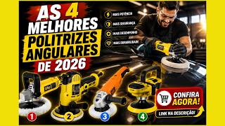 🚨 As 4 Melhores Politrizes Angulares Automotivas de 2026! Vale a Pena?