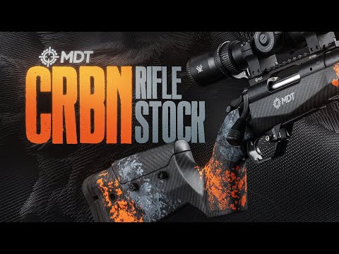 NEW! MDT CRBN Rifle Stock // Lightweight Design, Heavyweight Performance