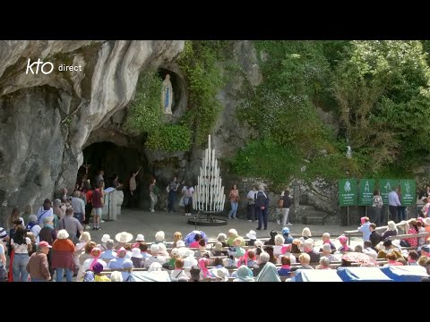 Chapelet du 1er mai 2025 à Lourdes