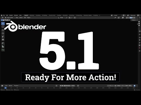 Blender 5.1 Alpha - New Features & Updates!