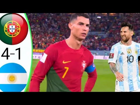📹 Portugal 🇵🇹 4–1 Argentina 🇦🇷 | FULL MATCH HIGHLIGHTS & GOALS | Epic Football Battle