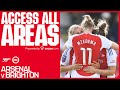ACCESS ALL AREAS | Arsenal vs Brighton (5-0) | All the goals and leaving speeches! | WSL