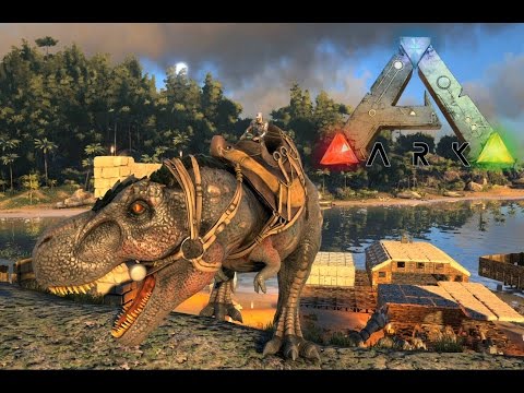 SOLO HIGH LEVEL T-REX TAME! Ark: Survival Evolved E18