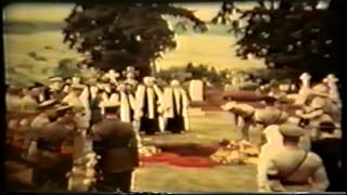 Funeral do Lord Baden Powell - Chefe Mundial do Escotismo
