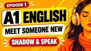 Real-Life English Conversations: Beginner Shadowing Practice (Episode 1)