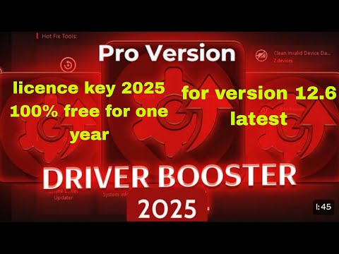 Iobit driver booster 12.6 pro key 2025 🔐🗝️