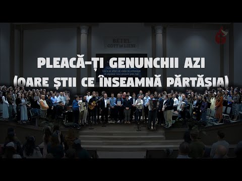 Beni Cibu și grupul coral reunit -  Pleacă-ți genunchii azi (Oare știi ce înseamnă părtășia)