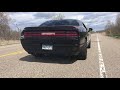 Challenger with new Porter Mufflers. Start up and drive away test.