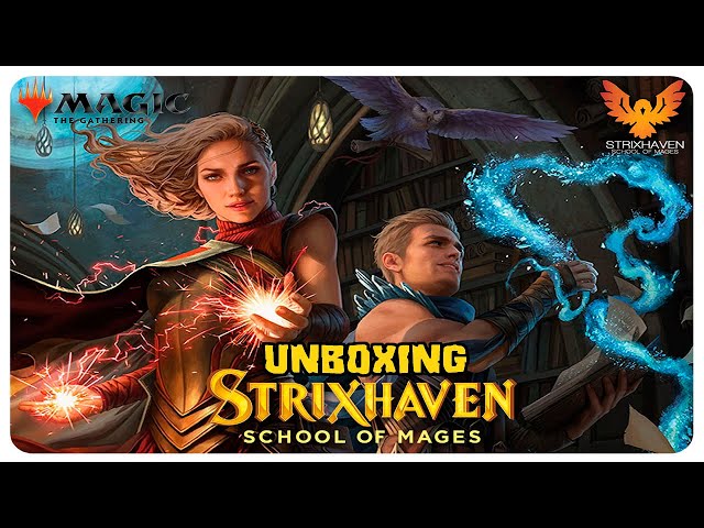 Vídeo relacionado con Caja de Sobres de Juego de Secretos de Strixhaven, de Magic: The Gathering (Versión en Inglés)