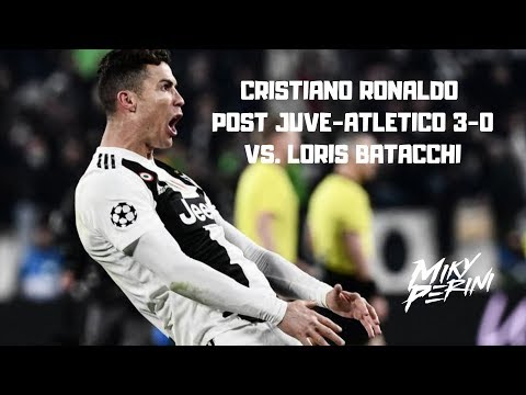CRISTIANO RONALDO POST JUVENTUS ATLETICO MADRID 3-0 vs. LORIS BATACCHI parodia (Miky Perini edit)