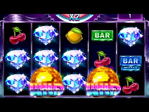 👑 Disco Diamonds Win Compilation 💰 A Slot By Play'n Go.