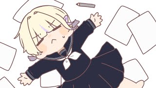 【手描き】中学時代のギャル友とばんちょー【ホロライブ/切り抜き漫画/轟はじめ】