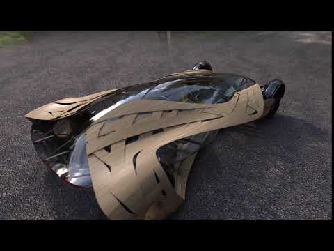 SOLIDWORKS Visualize - Nissan Concept 360