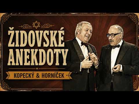 Židovské anekdoty – Kopecký a Horníček | Dvě generace, jeden druh humoru – klasika která nestárne