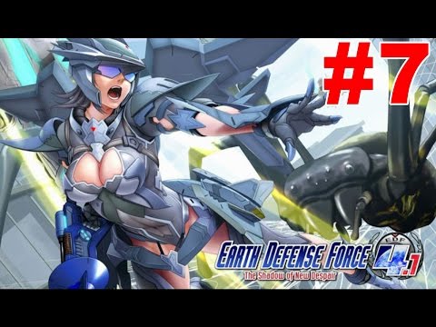 Earth Defense Force 4.1 The Shadow of New Despair Gameplay Walkthrough Part 7 Eruption