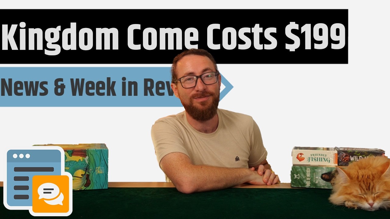 News & Week In Review - Kingdom Come Deliverance: The Board Game, Tariff Pricing, Origins & More!!!