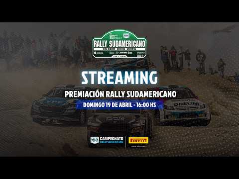 Premiación Rally Sudamericano 2026 | Parque de Servicios | Mina Clavero | Córdoba