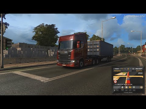 Euro Truck Simulator 2 - Scania R730 V8 Customization & Gameplay