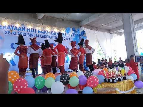 Perayaan HUT KaKr Gbkp  ke 133 Th. se Klasis Binjai Langkat, 24-04- 2023.Attraction fr Rg.Sp.Awas