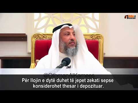 A jepet zekat për stolitë prej floriri? - Shejh Uthman Khames
