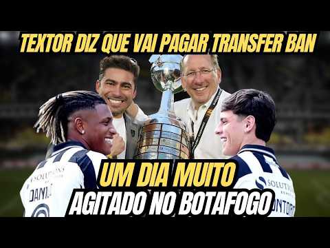 🚨SUMMARY OF A SUPER BUSY DAY AT BOTAFOGO: IMPORTANT VICTORY, TEXTOR, PROMISES, THAIRO ARRUDA