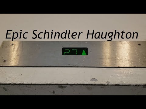 Schindler Haughton Traction Service Elevator @ 2000 Southfield Town Center, Southfield, MI