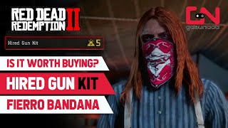 RDR2 Online Hired Gun Kit - WORTH BUYING & Exclusive Fierro Bandana Showcase Blood Money Update