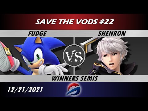 STV #22 - Fudge (Sonic) vs Shenron (Robin) Winners Semis - Smash Ultimate