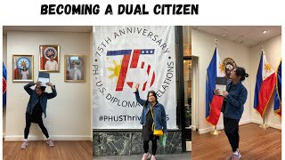 HOW I BECOME A DUAL CITIZEN/  San Francisco/PHIL.Embassy/ PINAY IN AMERICA