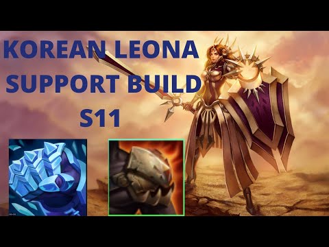 Leona Support  s11  build guides how to carry | league of legends