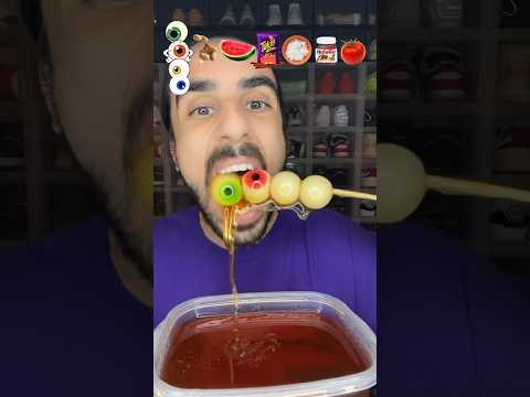 Food ASMR Eating Gummy Eyeballs and other snacks! #asmr #food #asmrfood #mukbang #satisfying