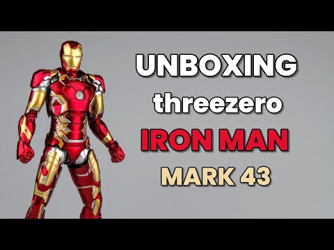 Threezero DLX Iron Man Mark 43 (Avengers: Age of Ultron) Unboxing