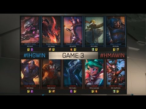 HMA vs IHG Highlights Game 3 - Huma vs Illuminair Honor Gaming – 2016 EU CS SPRING QUALIFIER FINAL