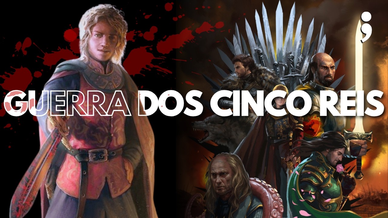Os VENCEDORES e PERDEDORES da GUERRA DOS CINCO REIS em Game of Thrones