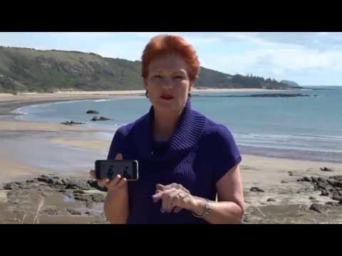 Pauline Hanson has a message for the Australian people about squat toilets