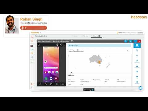 How to Automate Android Apps with Appium on HeadSpin Platform | Demo