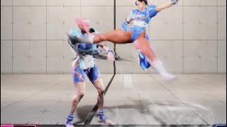Street Fighter 6 - Chun-Li Jiggle Physics Are Insane 🔥